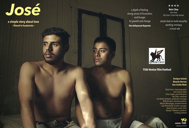Filmstill José een jonge homo in Guitemala