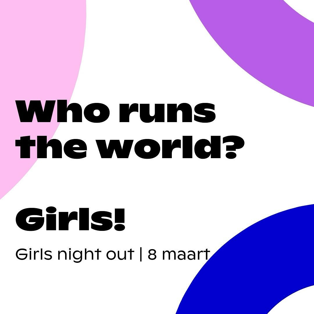 Illustratie 8 maart:  Girls Night Out-borrel in het COC